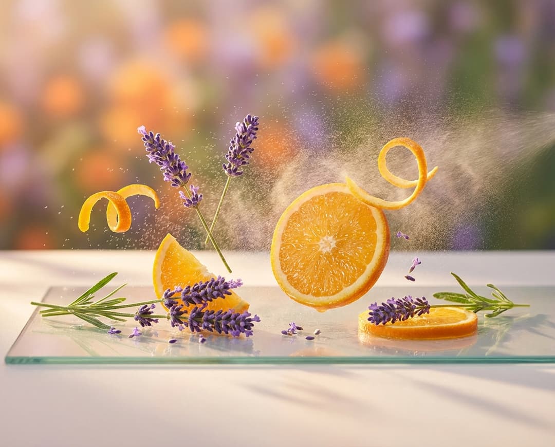 Lavenda + Pomarańcza